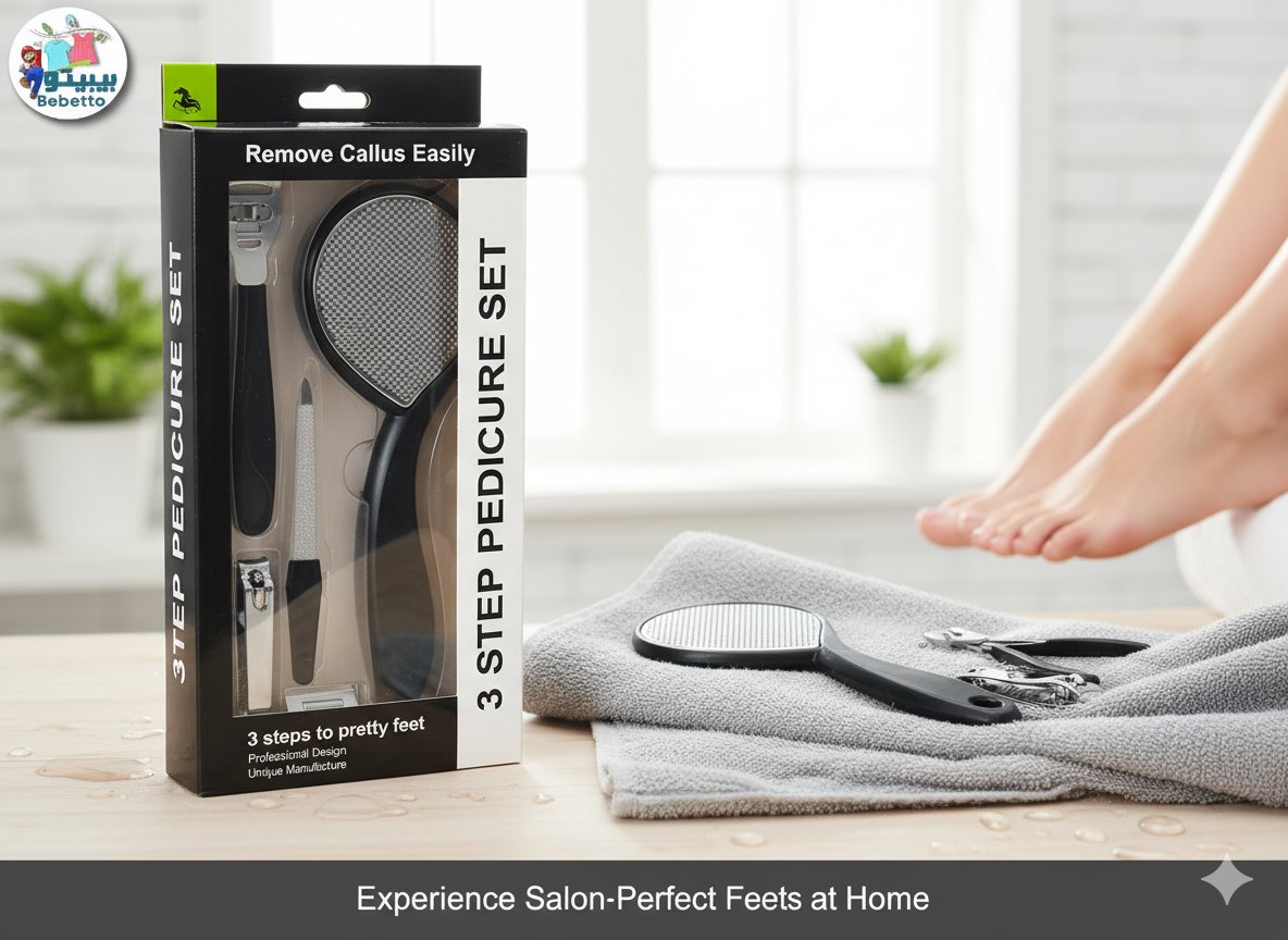 Bebetto 3 Step Pedicure Set C24 \ 6957138702587 - Image 3