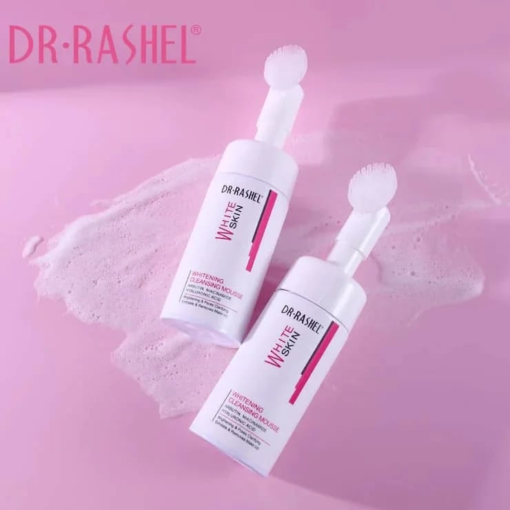 Dr. Rashel White Skin Whitening Cleansing Mousse Serum 115ml -C42 \ 6971764154619 - صورة 3