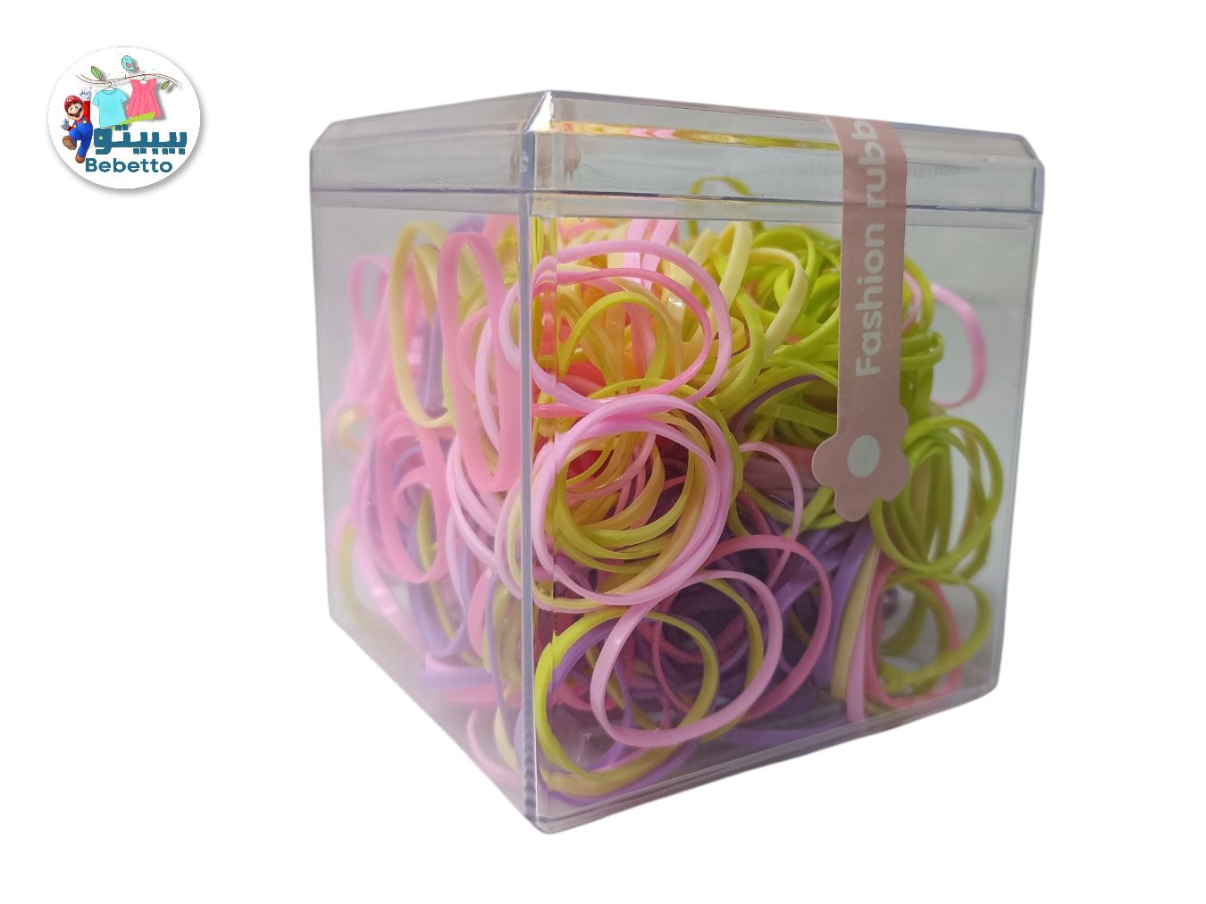 Girls Mix Color Small Rubber Band Hair -C7 \ F404327 - Image 1