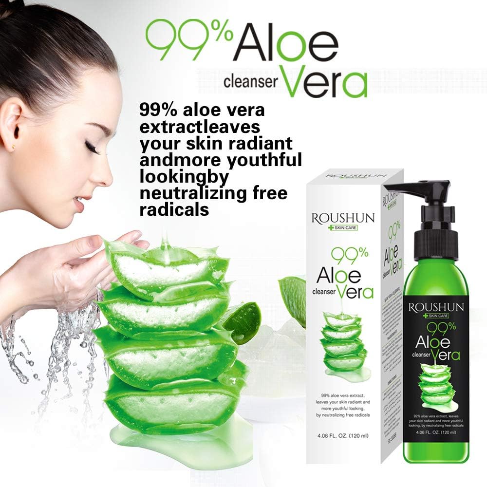 DR.DAVEY SKIN CARE 99% Aloe Vera Facial Cleanser 120ml D42 \ 6921199196913 - Image 2