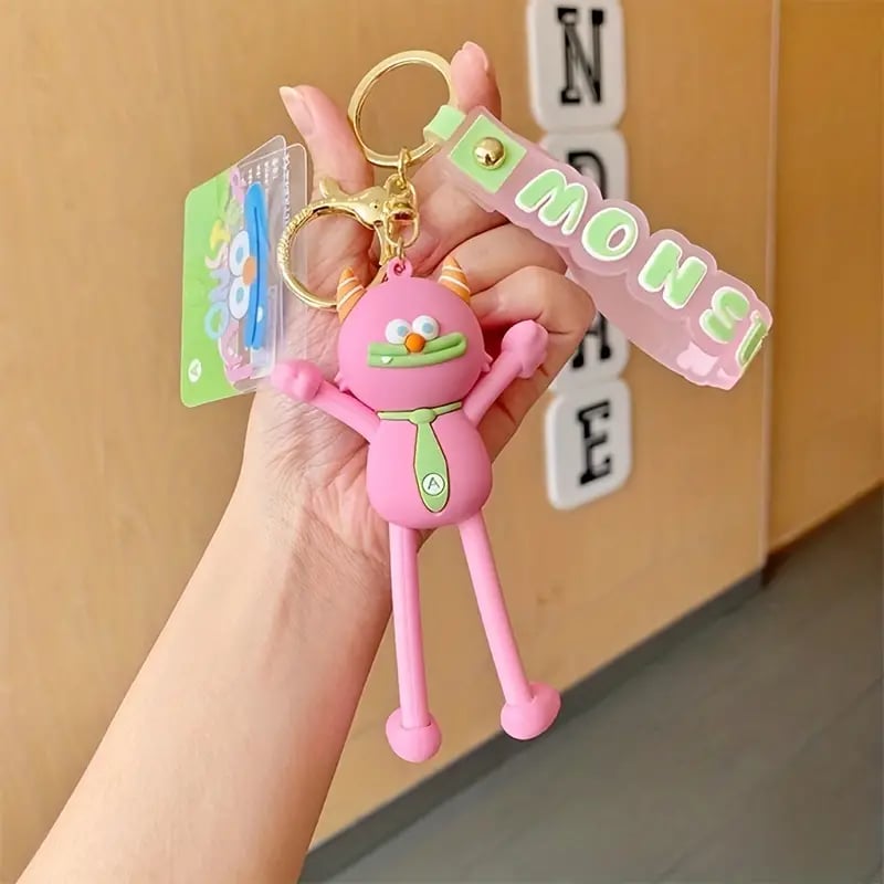 Fashion Keychain For Men, Resin Keychain, Cute Cartoon Funny Characters Metal Key Ring For Men -Z3 \ E0209608 - Image 2