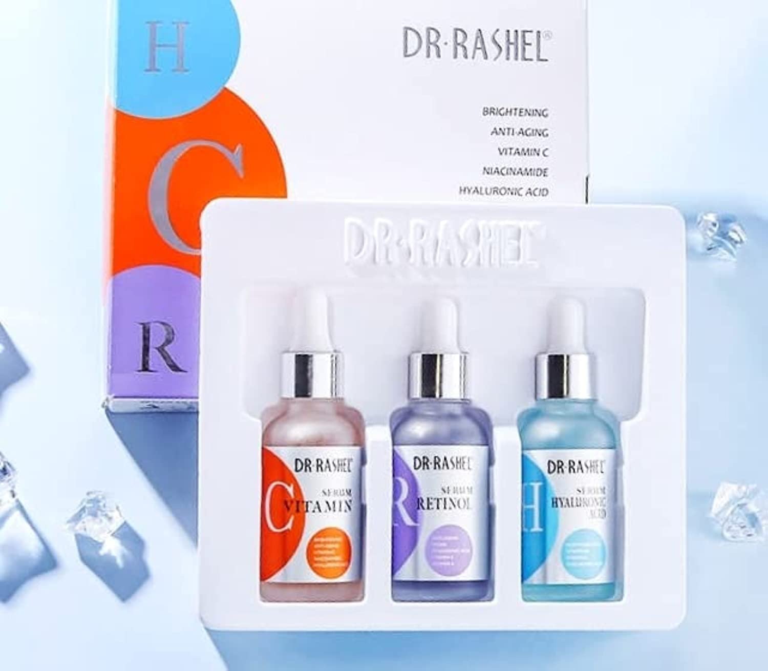 Pack Of 3 Dr. Rashel Complete Facial Serum Set F42 \ 6971764153476 - Image 5