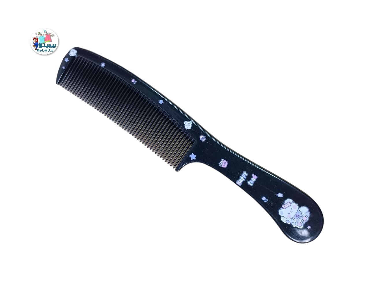 Natural Black Buffalo Ox Horn Comb Handmade Premium Quality Anti-Static Wide Fine Tooth Portable Massage Hair Comb for Women Men D21 \ 6921254910591 - Image 2