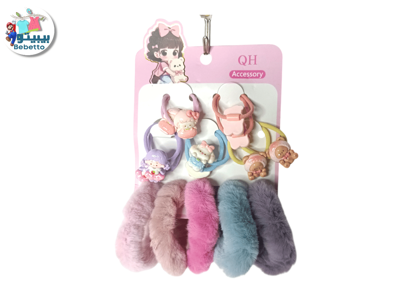 GIRLS HAIR CLIP & BAND D9 \ F081163 - Image 4
