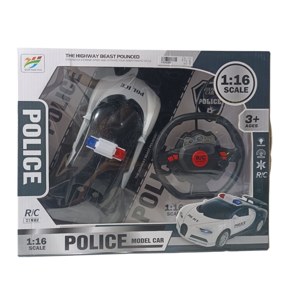 Remote Controlled Police Car -F1 \ F424209 - Image 6