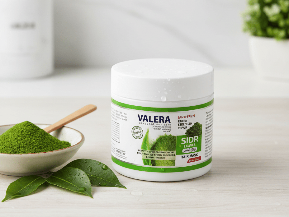 Valera Sidr Leaves Hair Mask for extra strength and hair repair 500ml D43 \ 5280270050294 - Image 1