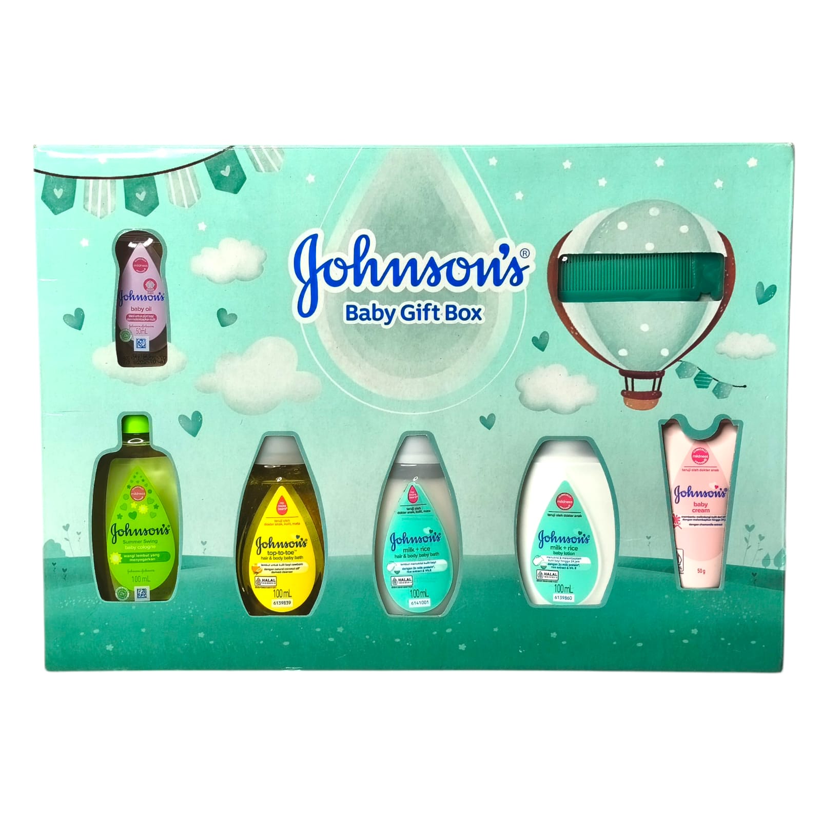 Johnson's Baby Gift Box 6pcs K41 \ 8991111102962 - Image 4