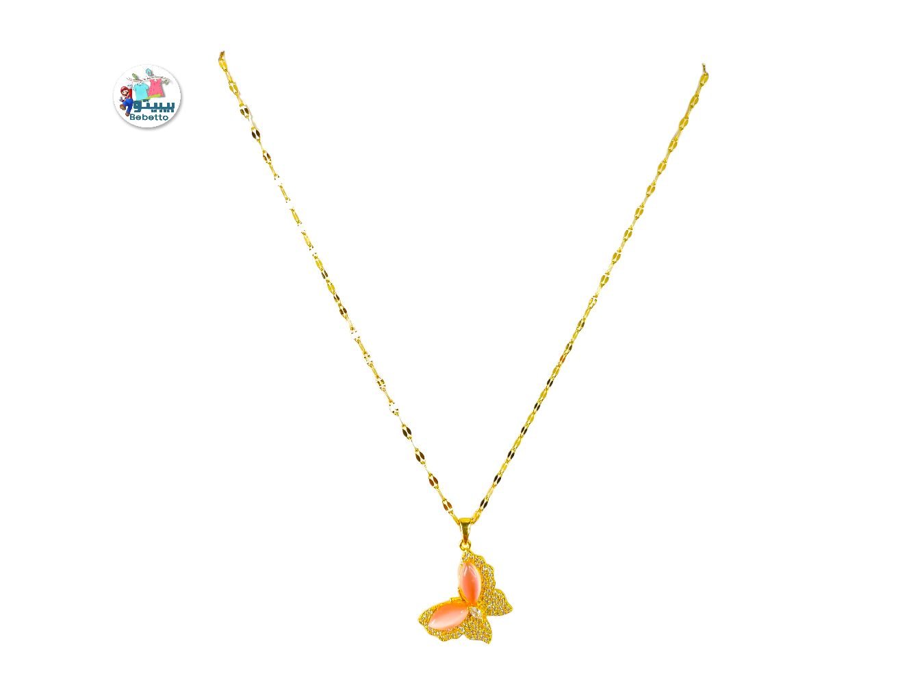 Gold Color Jewelry Cute Necklace for girls & woman -A17 \ E516728 - Image 1