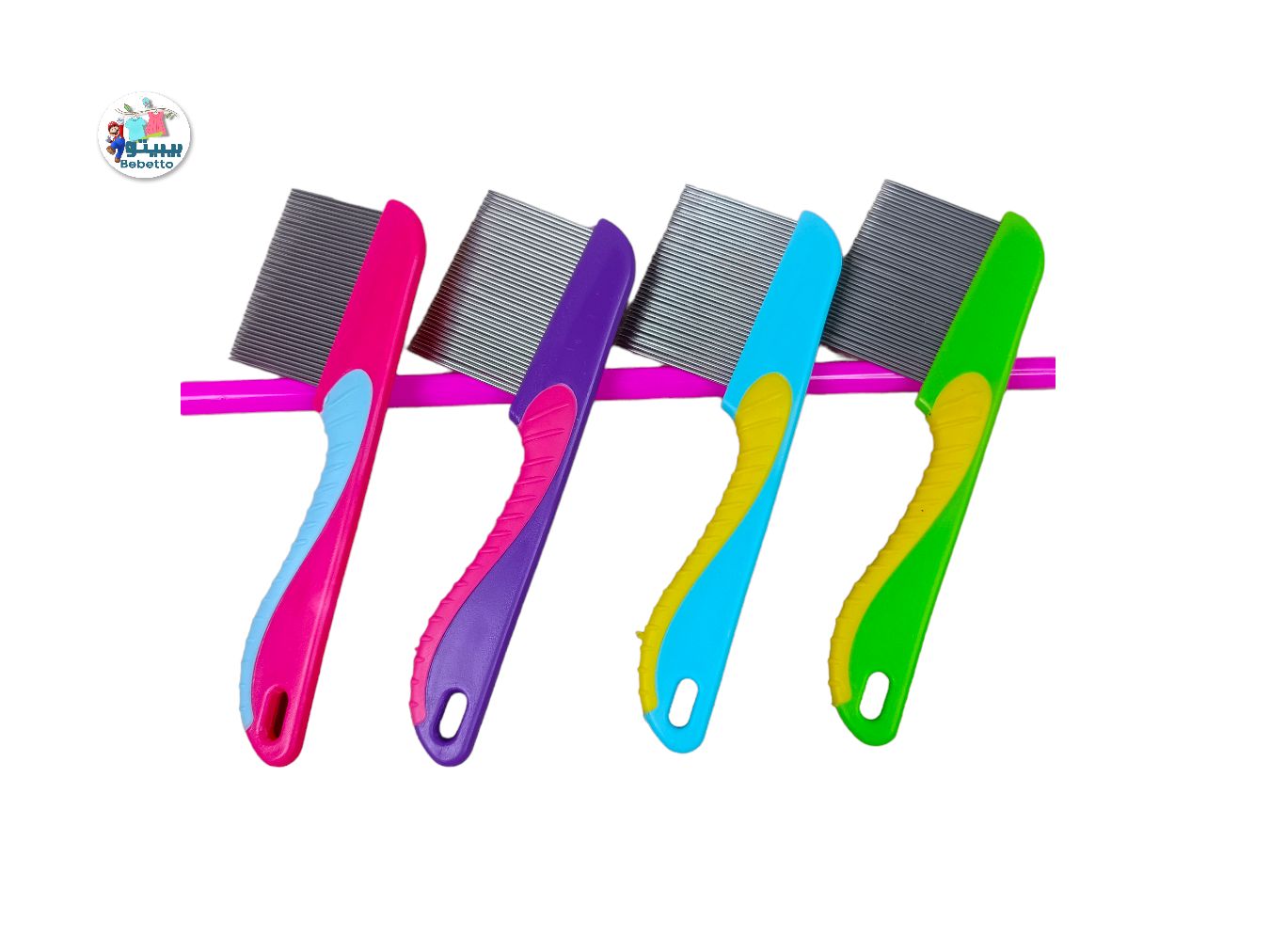 Dog Long Tooth Seahorse Flea Comb Hair Remove Flea Cat Pet Cleaning Beauty Comb Products Combs Dog Hair Remover Cat Brush -C26 \ D403140 - Image 2