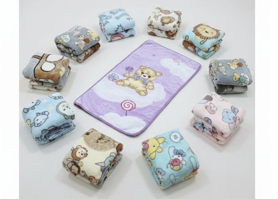 Buy 1 piece Baby Blanket 110x130cm Y19 \ F1219655 - Image 2