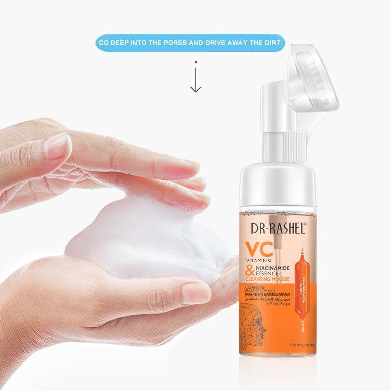 Dr. Rashel Vitamin C & Niacinamide Essence Cleansing Mousse 125ml -F41 \ 6971764151465 - Image 5