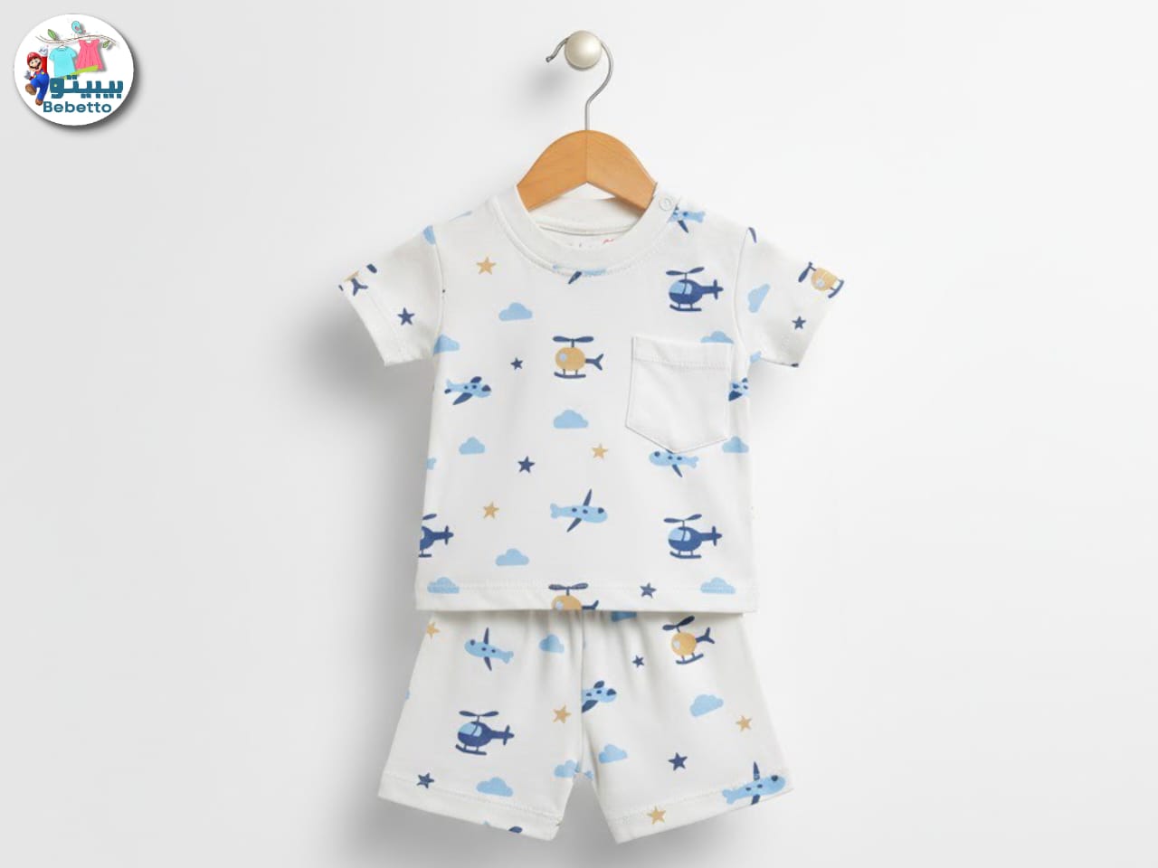 Bebetto baby's t-shirt and shorts set 50D \ F1216876 - Image 1
