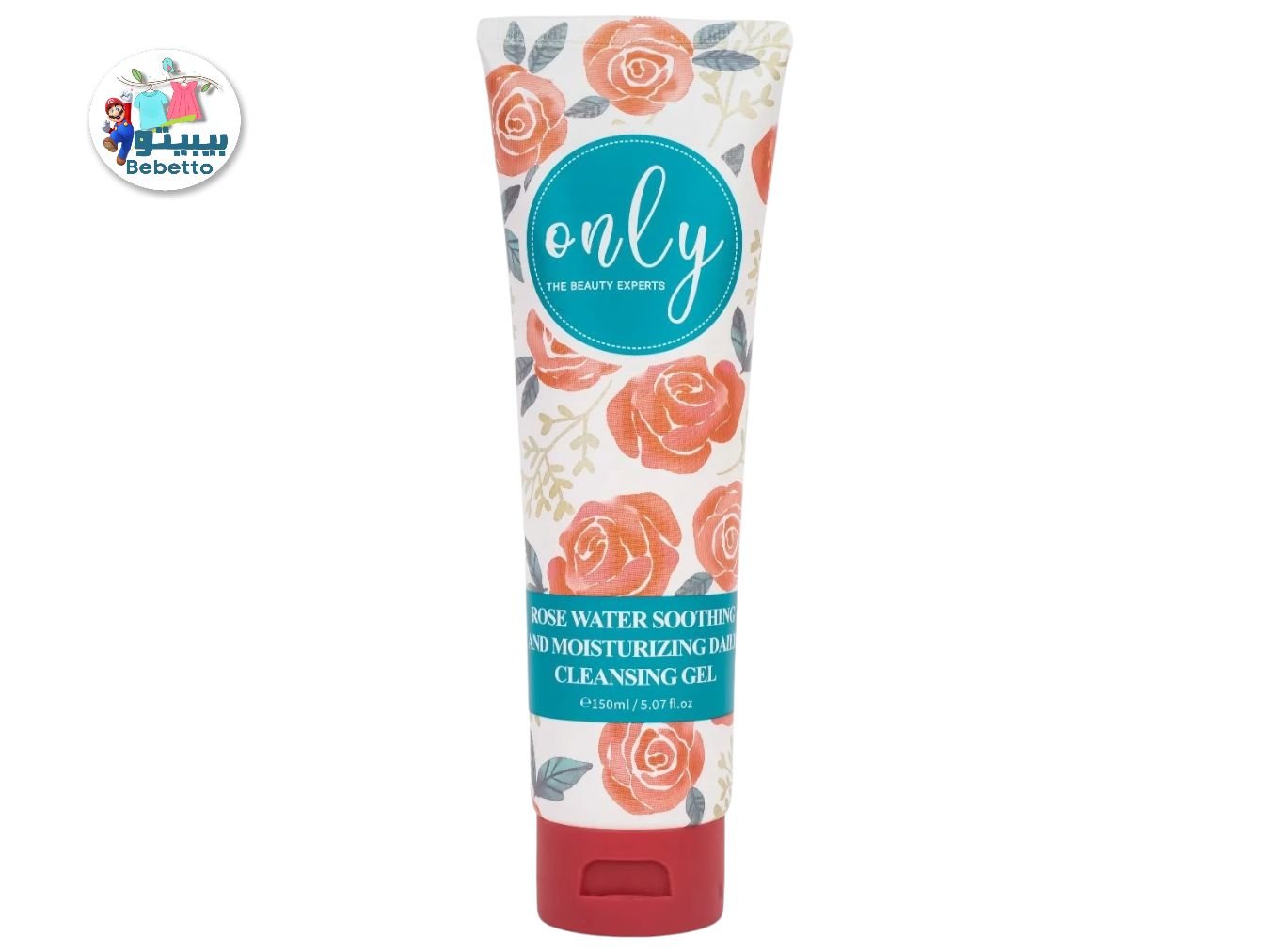 ROSE WATER SOOTHING AND MOISTURIZING DAILY CLEANSING GEL 150ML -F43 \ 6920428202555 - Image 1