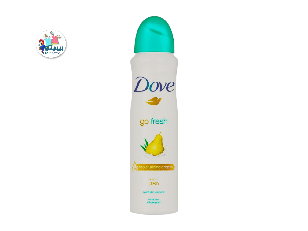 Dove Go Fresh Pear & Aloe Antiperspirant 48 Hr Fresh Deodorant Spray, 250ml F25 \ 8710908559204 - صورة 1