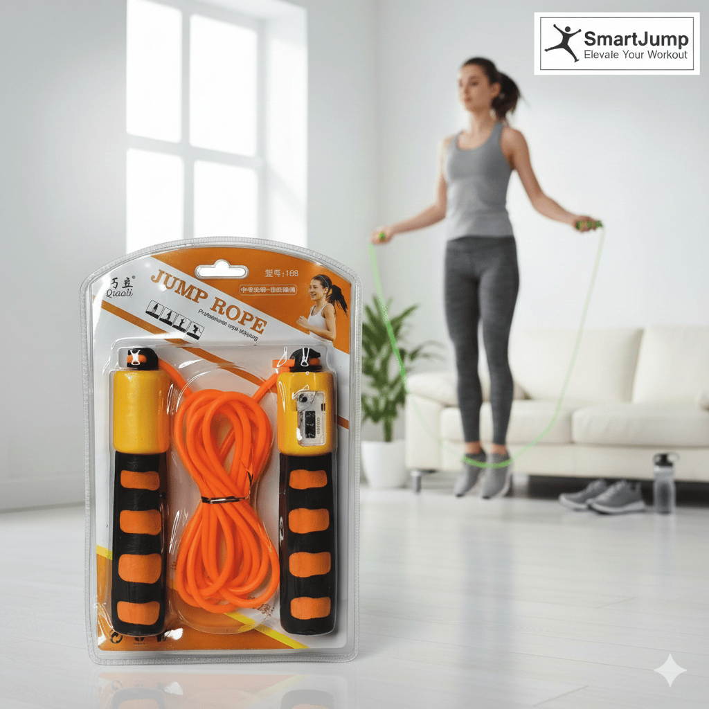 Skipping Rope Automatic Jump Counter Adjustable Skipping Jumping Rope F32 \ 6926648701687 - Image 3