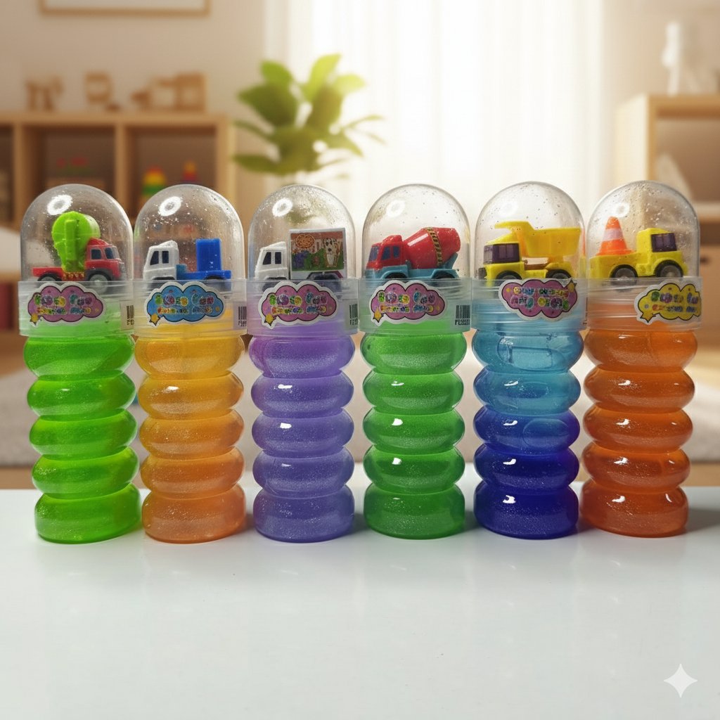 1Pcs DIY crystal mud or magic clear soft putty for kids F22 \ F1203221 - Image 1