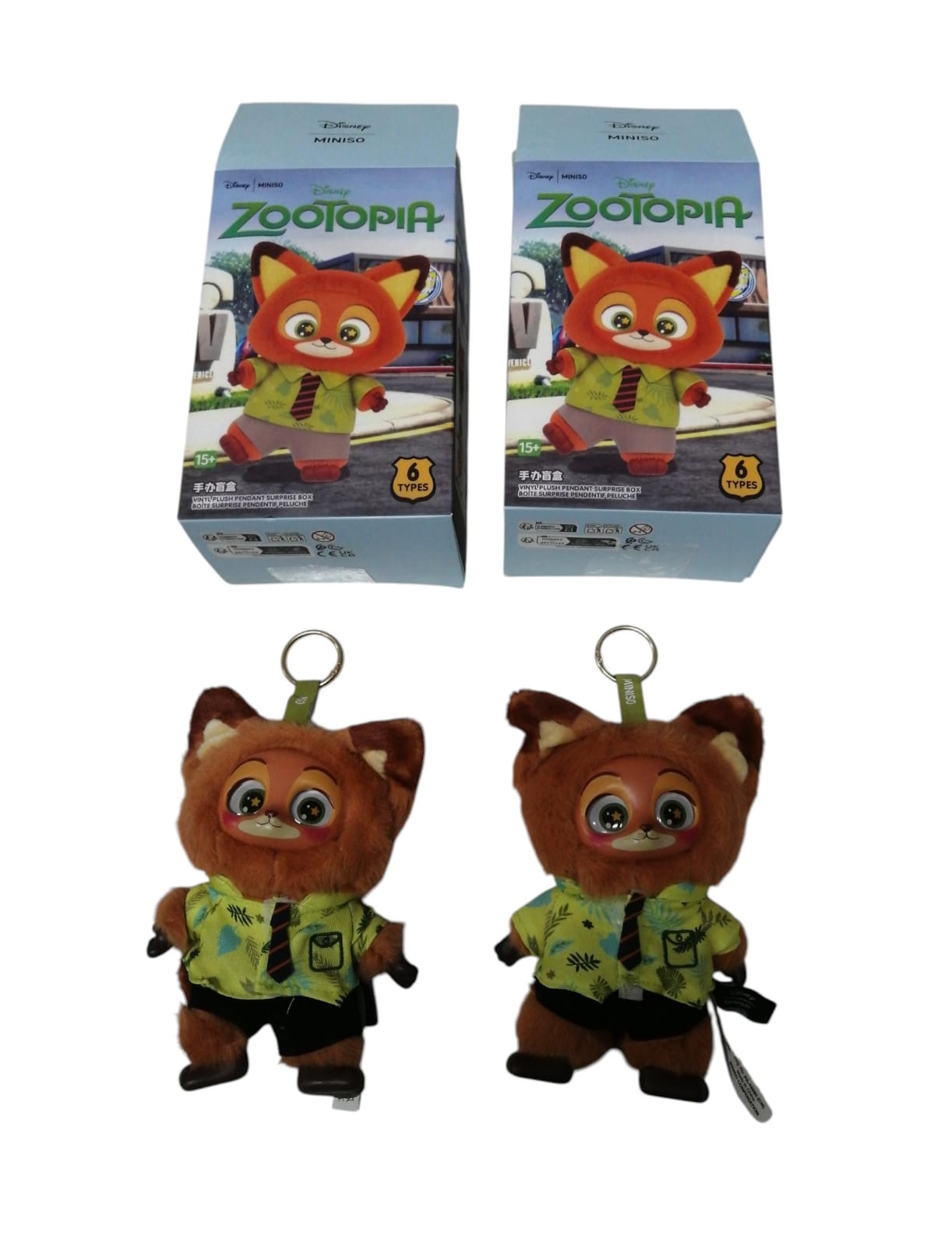 Miniso Disney Zootopia Series Vinyl Plush Blind Box D28 \ 6937492458160 - Image 1