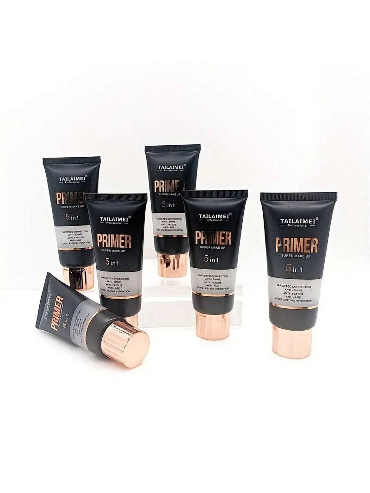 Tailaimei 5 In 1 Poreless Primer Super Make Up Oil Control Smooth Long Lasting Protect Skin Face Base Foundation Makeup Primer F42 \ 6905624122289 - Image 3
