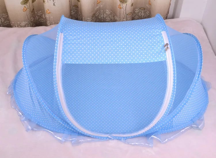 Portable Folding Baby Travel Bed Crib Netting Kids Cots Newborn Foldable Sleeping Bed Mosquito Net Play Tent House 1750B \ 21539 - Image 5