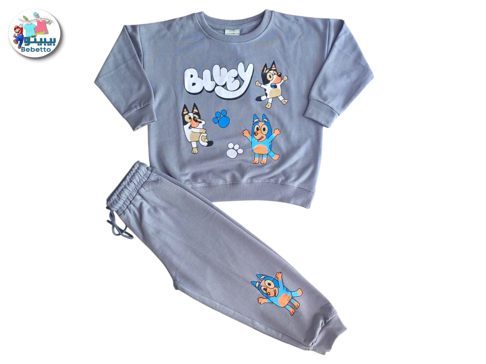 Bebetto brand children's tracksuit or pajama set 1350B \ F1132726 - Image 1