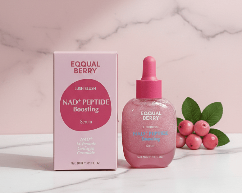 EQQUALBERRY Lush Blush NAD+ Peptide Boosting Serum. B41 \ 8809875457801 - صورة 1