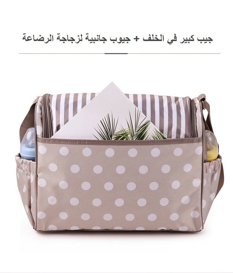 Mummy Diaper Bag Suits Large Capacity Travel Maternity Bags for Baby Women Nappy Storage Organizer Handbags Mom Hand Totes -Z57 \ A126563 - صورة 7