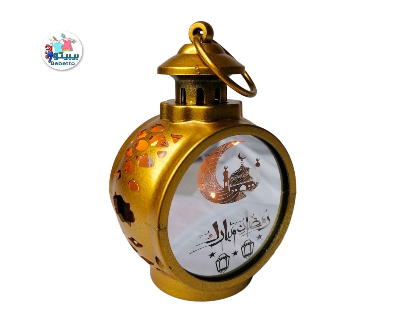 LED CANDLE LANTERN GOLDEN -Z7 \ E0208660 - Image 2