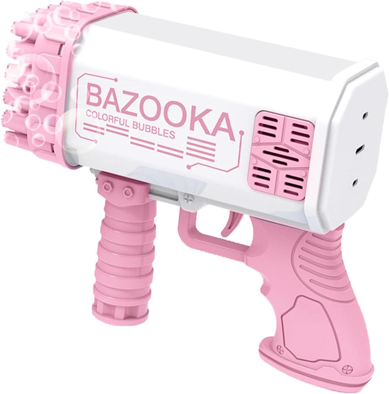 Bazooka Bubble Machine for Kids 36 Holes Bubble Blower Machine Gun Automatic Gatling Bubble Guns for Toddlers Bubble Maker Blaster for Adult Kids, F11 \ E515651 - Image 8