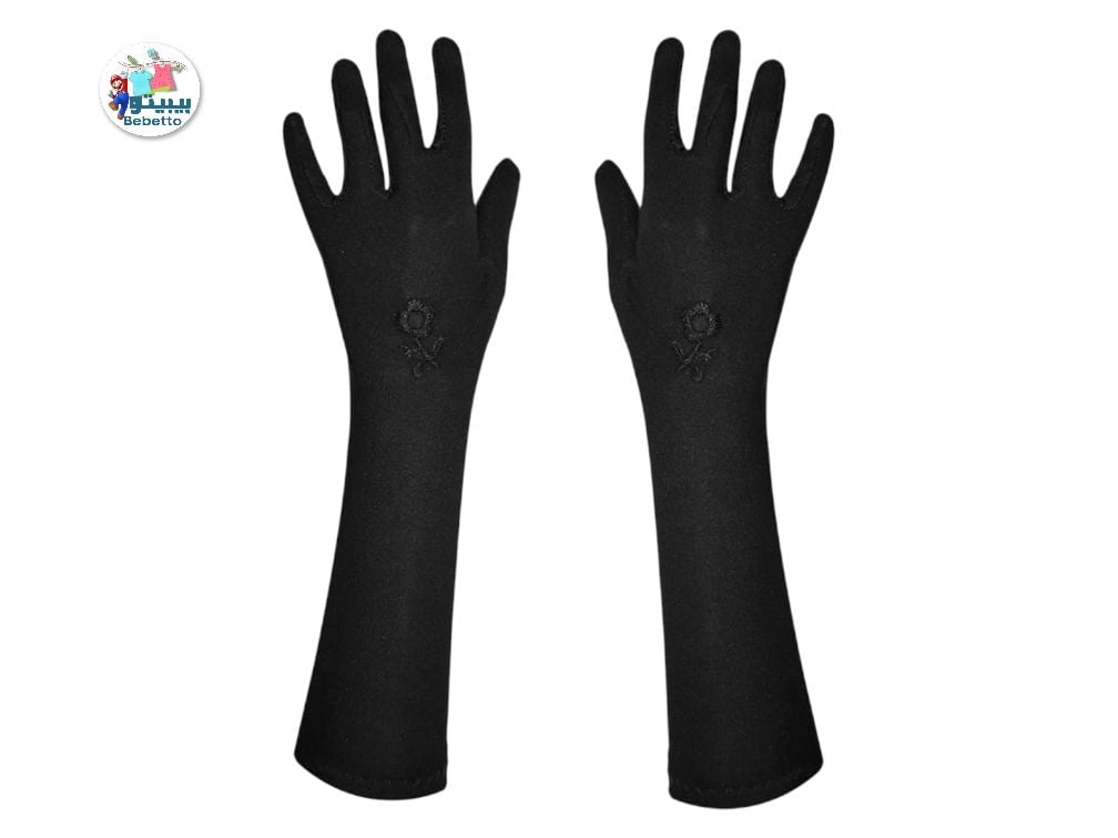 Gloves Stretch Sleeves Arm Arms Cover Covers Veil Hijab Hejab Islamic Islam Abaya Muslim Hijab Extensions Modest Sleeve Women Winter Warm Warmer 1300B \ E110378 - Image 1