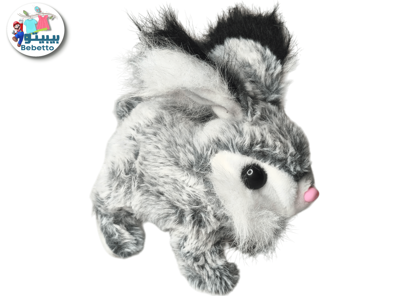 Bebetto interactive plush rabbit toy B12 \ 6920250317885 - Image 2