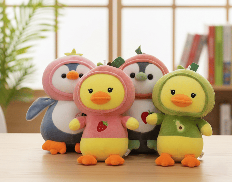 One piece duck and penguin plush toys B20 \ G011471 - Image 1