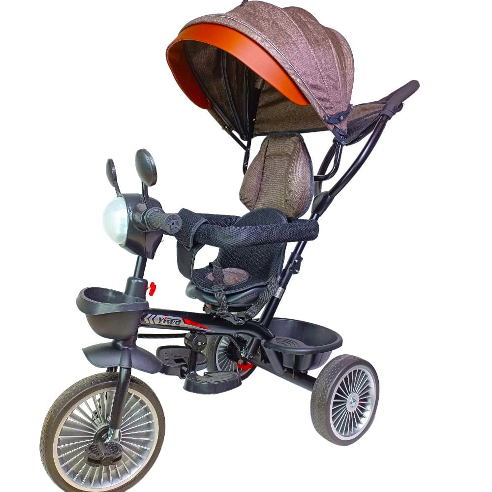 Baby 4in1 Cycles kids tricycle children ride-on toy steel frame three wheels cycle for girls and boys -Z21 \ E5185681 - Image 4