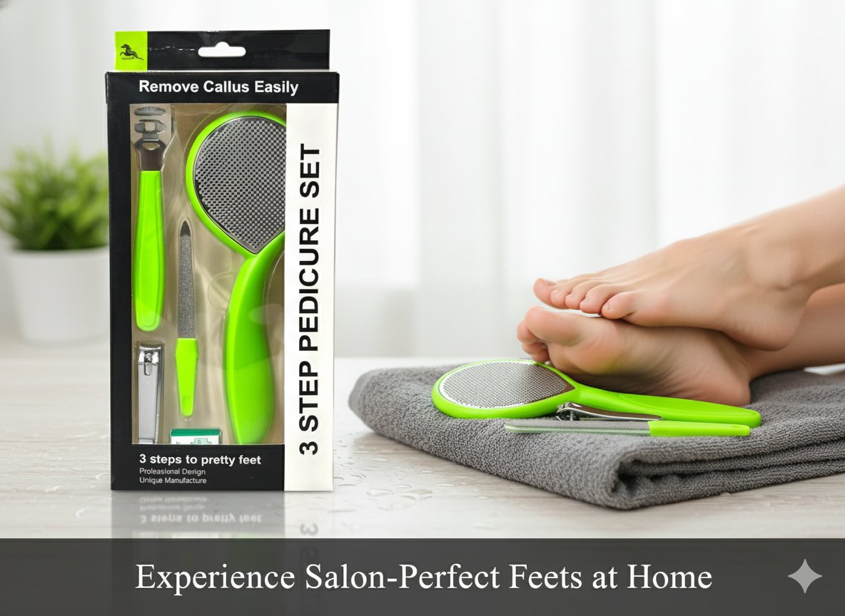 Bebetto 3 Step Pedicure Set C24 \ 6957138702587 - Image 2