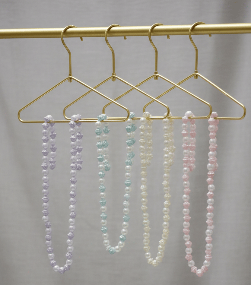 Multicolour girls' beaded necklaces with various charms and accents D6 \ G020317 - Image 2