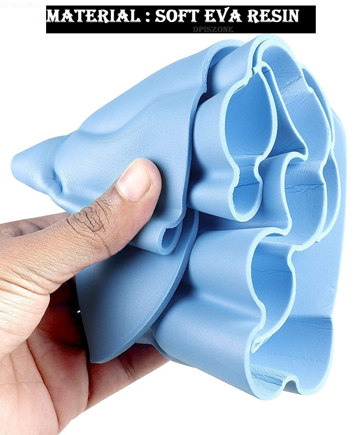  Hency Enterprises Safe Soft Bathing Baby Shower Cap Wash Hair Children Baby Eye Ear Protector Adjustable Leaves Shape Bathing Shower/Shamoo Cap (Multicolor) -D8 \ 8011005 - Image 13