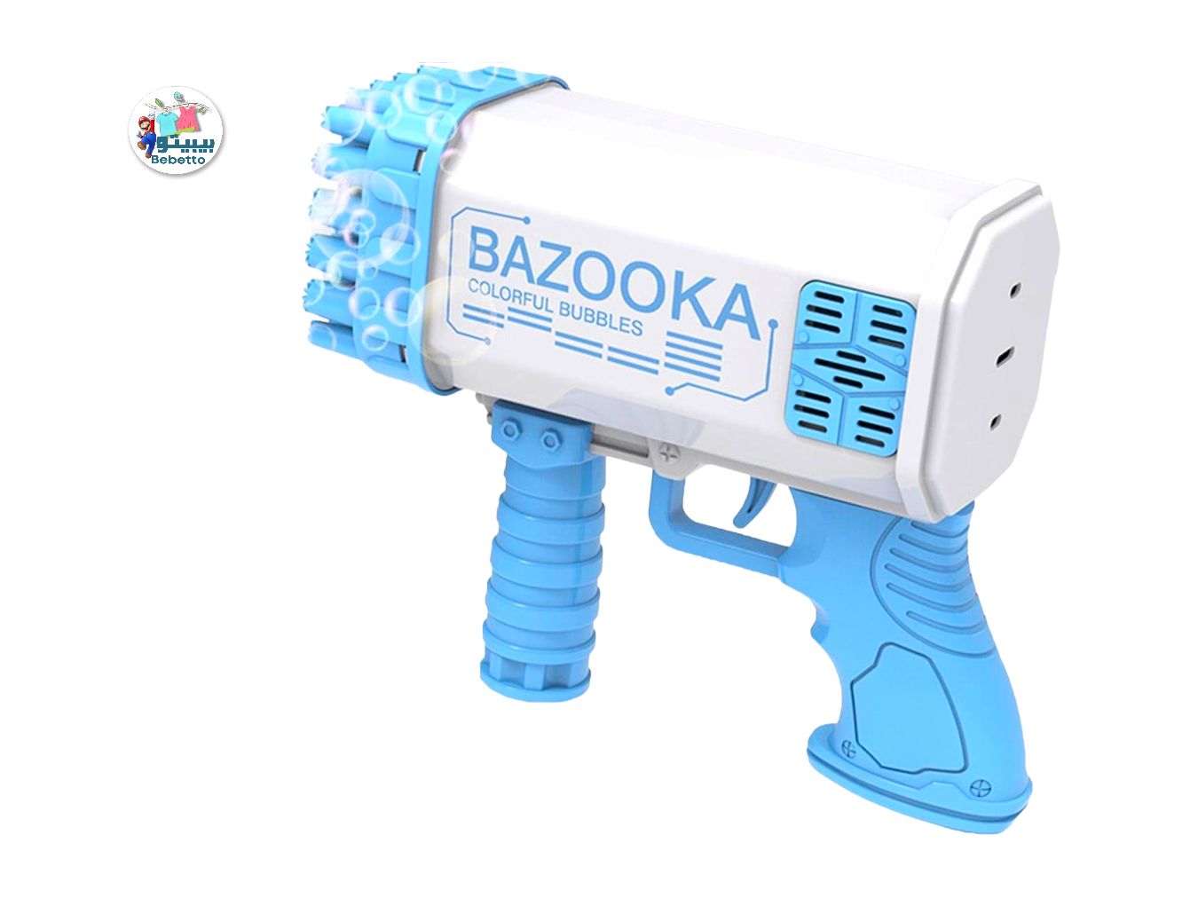 Bazooka Bubble Machine for Kids 36 Holes Bubble Blower Machine Gun Automatic Gatling Bubble Guns for Toddlers Bubble Maker Blaster for Adult Kids F11 \ E515651 - Image 1
