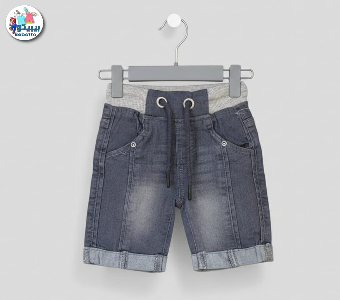 boys' jeans shorts are from the brand Bebetto 550E \ G212915 - Image 1