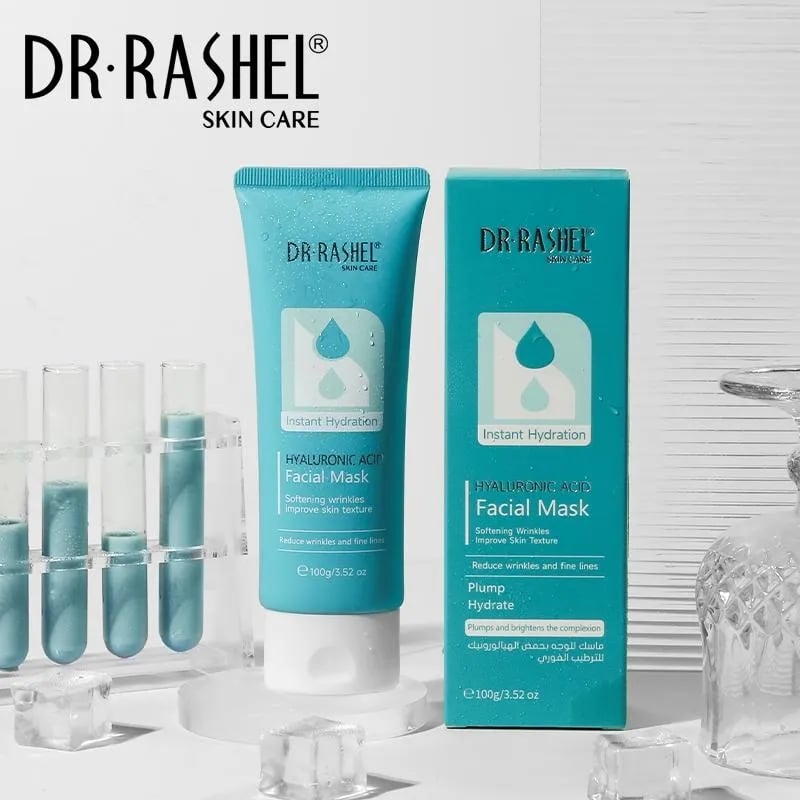 DR.RASHEL Moisturizer and Hyaluronic Acid Glow, Wrinkle Relief, Skin Improvement and Fine Lines Mask 100ml -A41 \ F011208 - Image 5