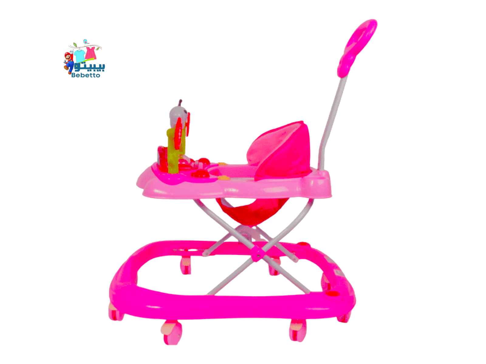   Becility BaBy Foldable frame, easy carrying Multi-levels tor height adjustment Equipped with multi-function toys which can Play many kinds of sound and music Fixable Base -Z26 \ E0185588  - Image 2