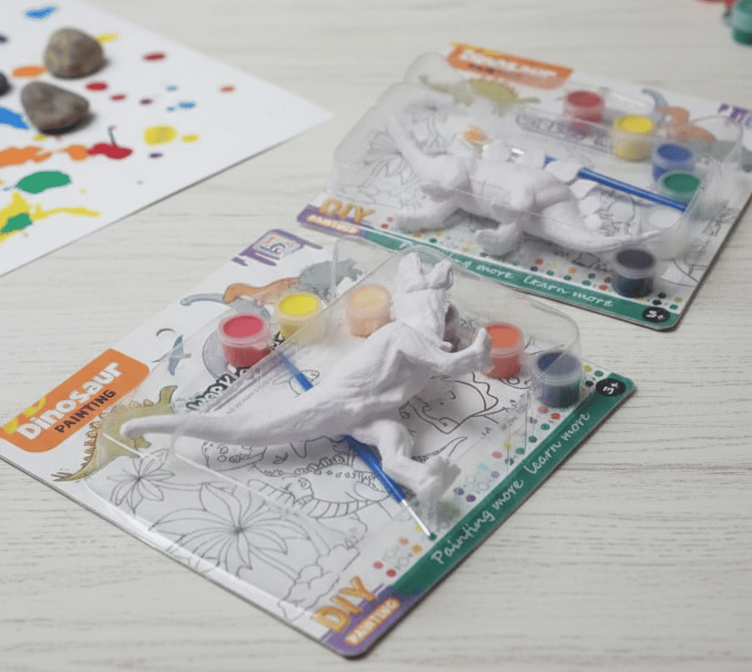 DIY Dinosaur Painting Kit designed for children F26 \ 8680203958456 - صورة 1