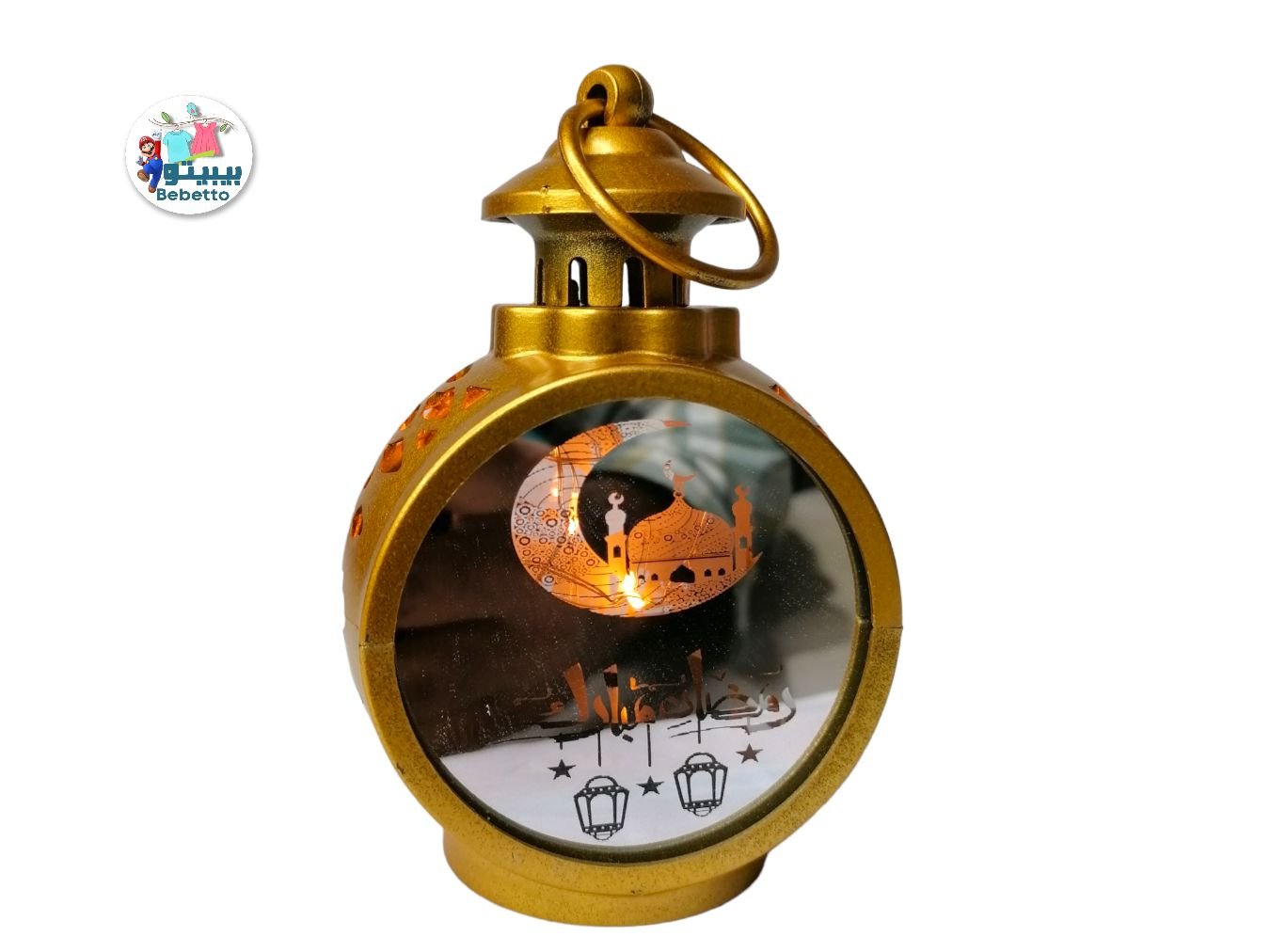 LED CANDLE LANTERN GOLDEN -Z7 \ E0208660 - Image 1