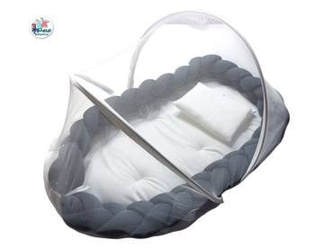 Folding Portable Baby Carriage Mosquito Net Nursery Baby Cradle Mosquito Net Newborn Bed Moustiquaire De Lit Household Item Z41 \ D1059182 - Image 3