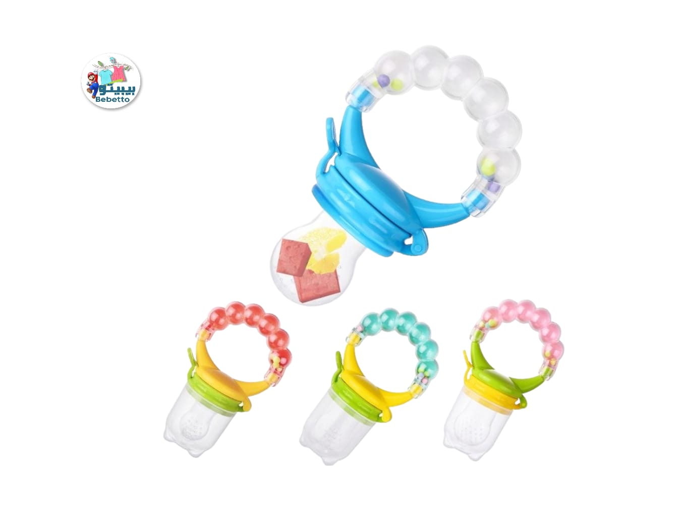 Fresh Food Rodent Pacifier Baby Nipple Feeder Fruit Feeder For Kids Safe Feeding Baby Equipment Nipple Pacifier Bottles 1PCS -B9 \ 6938350501882 - Image 1
