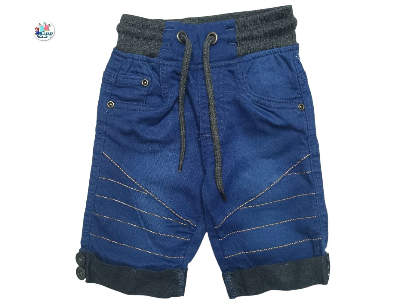 BOYS JEANS SHORT 500F \ E815575 - Image 1