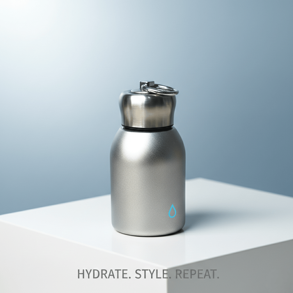 stainless steel thermal bottle is similar to the Vivian 10.15oz/300ml mini thermal mug F26 \ G208105 - Image 1