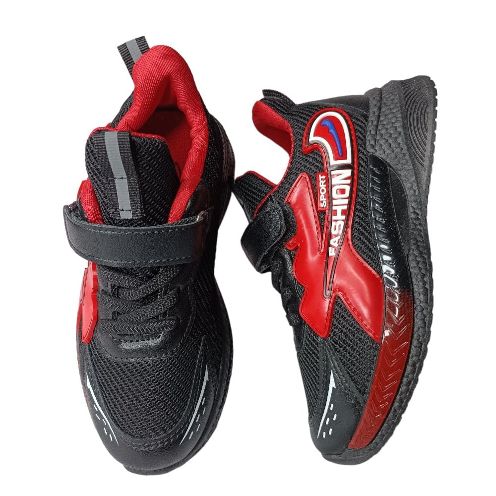 Shoes 1pair Black Color Sneakers for Boys -Z59 \ E628755 - Image 2