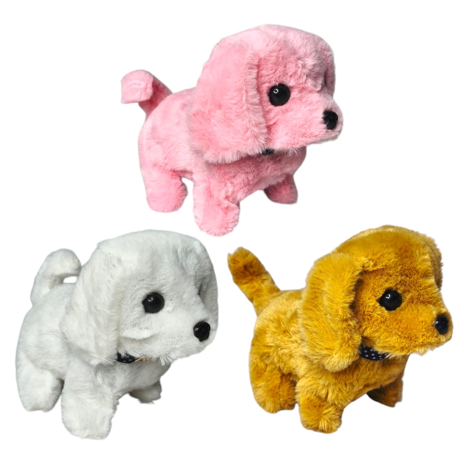  Battery-operated, soft-pile fabric toys designed for children. C28 \ G210225 - Image 1