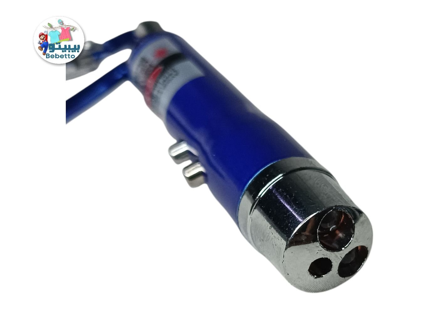 2in1 LED Flashlight With 5mW Red Laser Pointer -D11 \ F010282 - Image 2