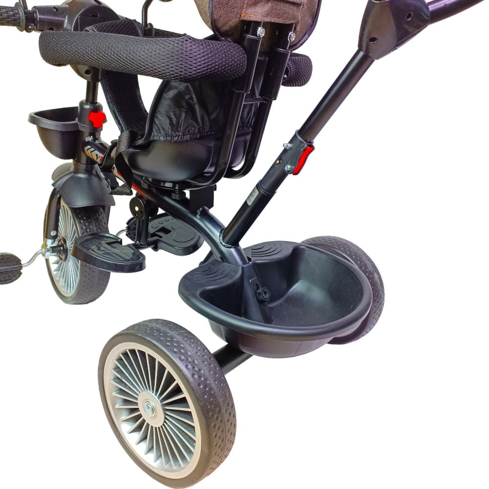 Baby 4in1 Cycles kids tricycle children ride-on toy steel frame three wheels cycle for girls and boys -Z21 \ E5185681 - Image 2