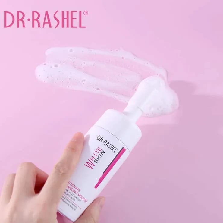 Dr. Rashel White Skin Whitening Cleansing Mousse Serum 115ml -C42 \ 6971764154619 - صورة 4
